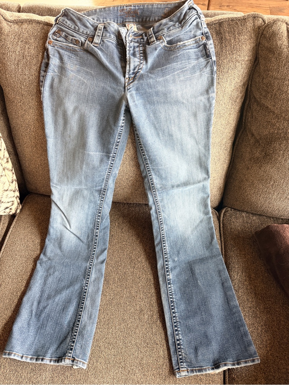 Silver Jeans Light Blue Flare Jeans